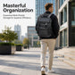 🎒 50 % RABATT NU! 📂 Ryggsäck med stor kapacitet – smart organisation, bekväm vaddering & slitstark urban stil – perfekt för jobb och resor 🌆