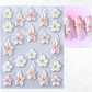 ✨Heta erbjudande: 1+1 GRATIS!✨5D-blommiga nageldekaler