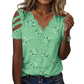 Nyhet✨ 👚 Klassisk scalloped V-hals med hjärtprint