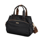 🎉 BEGRÄNSAD TID 50% RABATT! 👜 Casual Canvas Toteväska med Plisserade Sidofickor för Kvinnor – Minimalistisk Design, 8-Zons Organisation & Multifunktionell Styling ✨