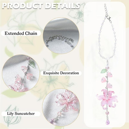 ⏳50 % rabatt under en begränsad tid⏰Elegant bilberlock med kristallblommor💐
