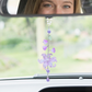 ⏳50 % rabatt under en begränsad tid⏰Elegant bilberlock med kristallblommor💐
