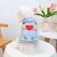 👑 50% RABATT! 💙 Söt Prinsess Denim Hundjacka, bekvämt tyg för små hundar i vardagen 🐶