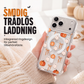 Söt genomskinlig telefonfodral för Halloween