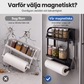 Magnetisk kylskåpsförvaringshylla