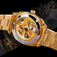⌚ 50% RABATT! 🦴 Skelett Automatklocka för Herrar – Mekaniskt Urverk, Öppet Urtavla & Elegant Design – Perfekt Kombination av Hantverk & Stil ✨