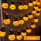 Batteridriven Halloween-ljusslinga med 2 ljuslägen