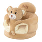 ✨50% RABATT NU! !✨🧸 Plysch Babystödsits – Ergonomisk, Stabil & Mjuk – Perfekt för Sittträning & Lek 🛋️