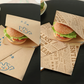 🥪Fettresistenta Papperspåsar för Smörgåsinpackning