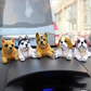 🎉 2026 Sale — Over 12,000 Sold! 🐶 Cute Dog Bobblehead – Nods Along Every Turn – 10 Breeds, Soft Plush, Gold Chain – Brings Smiles to Every Drive 🚗