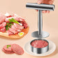 ✨ 50 % RABATT JUST NU✨ Rund hamburgarpress i 304 rostfritt stål | Form för perfekta burgare