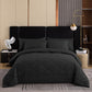 🛏️50% RABATT⏰ 3‑delat quiltat täckeset, mjukt material för bekväm sömn