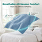 ⏳Begränsad tid 50% rabatt⏰Enfärgad 100% bomull sängkläder 4-delars set🛏️