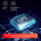 Solcellsdriven GPS-head-up-display för bilar