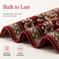 🛋️50% RABATT⏰ Vintage blommig chenille soffskydd, mjukt & slitstarkt❤️
