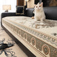 🛋️50% RABATT⏰ Vintage blommig chenille soffskydd, mjukt & slitstarkt❤️