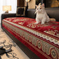 🛋️50% RABATT⏰ Vintage blommig chenille soffskydd, mjukt & slitstarkt❤️