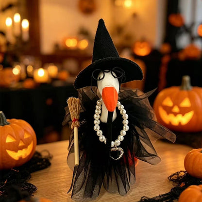 ⏳🔥LIMITED-TIME 50% OFF! ⏰🧙 Halloween Goose Costume – Witch design, festive & easy fit 🎃✨