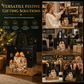 🎄 TIDSBEGRÄNSAT 50 % RABATT! 🖤 Svart Julklappsväska i Non-Woven