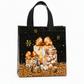 🎄 TIDSBEGRÄNSAT 50 % RABATT! 🖤 Svart Julklappsväska i Non-Woven