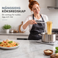 Multifunktionell pastatång och nudelsked i rostfritt stål 304 med förtjockad, halkfri design för hemmaköket