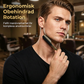 🪒 50 % RABATT NU! ✨ Manuell hopfällbar hållare för rakkniv – 270° ergonomisk vridled, metallkonstruktion & snabb bladmontering – perfekt för professionell rakning 💈