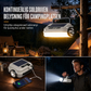 🏕️50 % RABATT!☀️Solcellsdriven, uppladdningsbar LED-campinglykta – väderbeständig, bärbar, mångsidig ✨