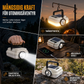 🏕️50 % RABATT!☀️Solcellsdriven, uppladdningsbar LED-campinglykta – väderbeständig, bärbar, mångsidig ✨