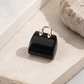 🔮 50% RABATT⏰Miniatyr Elegant Stenpåse Ornament 👜✨