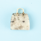 🔮 50% RABATT⏰Miniatyr Elegant Stenpåse Ornament 👜✨