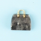 🔮 50% RABATT⏰Miniatyr Elegant Stenpåse Ornament 👜✨