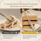 🍰 TIDSBEGRÄNSAT 50% RABATT! ✨ Exklusivt Tårtkniv & Serveringsset i Metall – Vintageinspirerat Blommönster, Robust & Elegant 🎊
