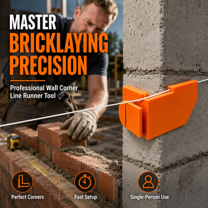 🧱 KÖP 1, FÅ 1 GRATIS! 🛠️ Murningsvinkel & Linjeanhållare – Exakt Inriktning & Fixering ✨