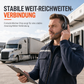 🎧 Trådlöst callcenterheadset – Bluetooth, ENC-brusreducering, auto-parkoppling 🔇