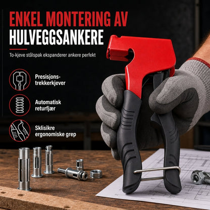 🔧50% RABATT🔥Montagetång för gipsexpander & blindnitmuttrar, fästverktyg för hålrum M3‑M8🛠️