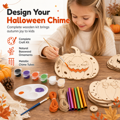 🎃 50 % RABATT! Måla, bygg och dekorera tillsammans – Halloween-DIY-kit för hela familjen