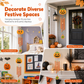 🎃 50 % RABATT! Måla, bygg och dekorera tillsammans – Halloween-DIY-kit för hela familjen