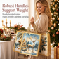 ⏳ 50 % rabatt! Eleganta julklappspåsar med handtag, 12-pack 🎄🎁