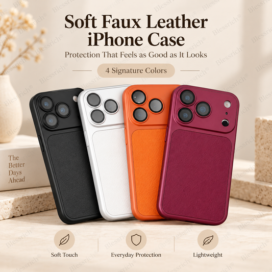 😍 Nya färger inspirerade av smartphone! Mjukt skal med lyxig läderlook 💎 | Exklusiv känsla ✨ | Trendigt nu 🔥 | Begränsat lager ⏰