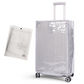 📢📢 50 % RABATT !! ⏰ Förtjockat vattentätt transparent PVC resväskskydd – reptåligt genomskinligt resväskskydd med handtagutskärningar ✈️