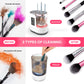 💄50% RABATT! 🌀 3 i 1 Elektrisk Sminkborstrenare, snabb rengöring för sminkborstar 🧽