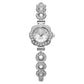 ⏳Tidsbegränsat 50% rabatt⏰ Elegant damklocka med strass och blommönstrad boett 🌸💎⌚