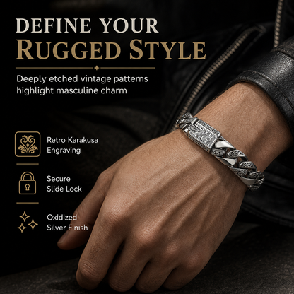 ⛓️ 50% RABATT! 🎁 Punk Arabesque blank kedja i koreansk stil, partner-smide, perfekt present till pojkvännen ✨