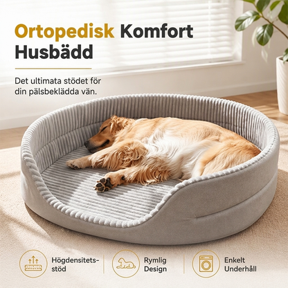 🐾 Tidsbegränsad 50% rabatt! 🐈 Mjuk lugnande husdjurssäng, trygg viloplats för ditt husdjur 🛌