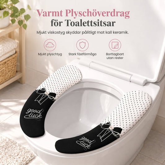 🎀 50% RABATT NU! !✨Självhäftande toalettstolsunderlägg med elektrostatisk vidhäftning🚽