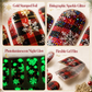 🎄 50% RABATT! ✨ Glittrande jul-nagelklistermärken – Vattentäta, självlysande & nagelfil ingår ✨