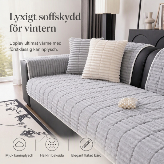 Griplöst mjukt sofföverdrag för dynor