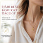 🌸 50% RABATT NU! 🌸 Retro Hjärtformad kopparlegering Imitationsguld Halsbandskedja för kvinnor Smycken