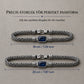 📢📢 50% RABATT💎Vintage sterlingsilver meanderarmband – handgjort flätat unisex hip-hop-smycke